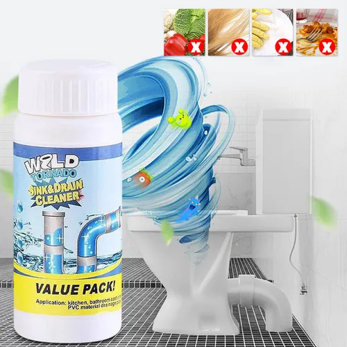 AquaRush™ | Abflussreiniger für Rohre, Toiletten und Abflüsse