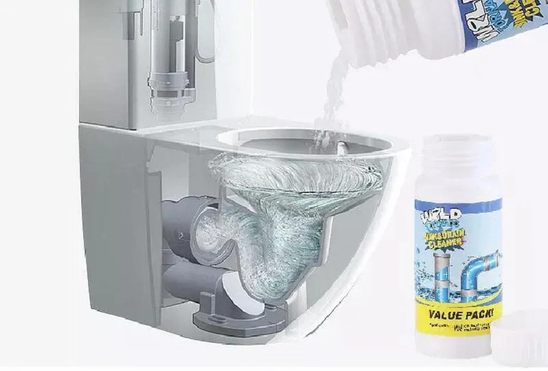 AquaRush™ | Abflussreiniger für Rohre, Toiletten und Abflüsse