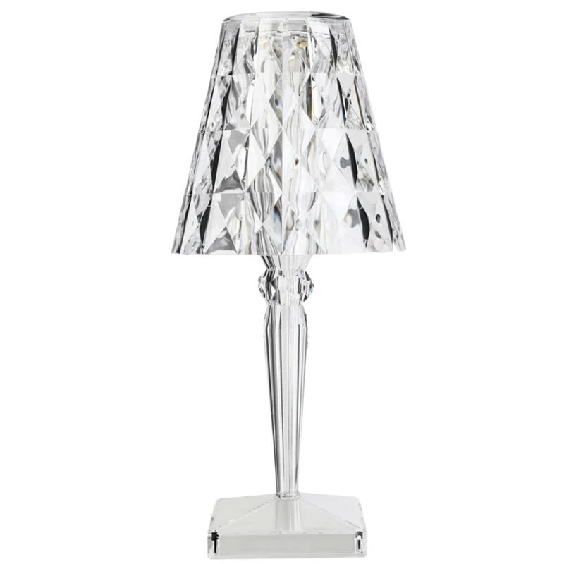 Schreibtischlampe aus Acrylkristall
