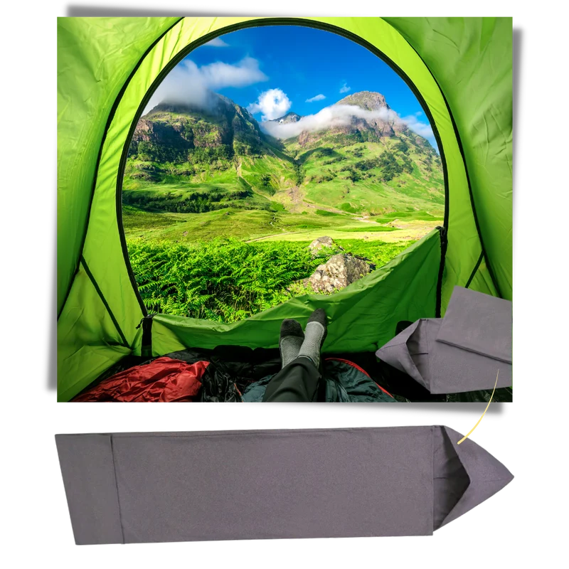 Schlafsack-Decke zum Anziehen