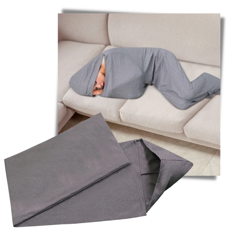 Schlafsack-Decke zum Anziehen