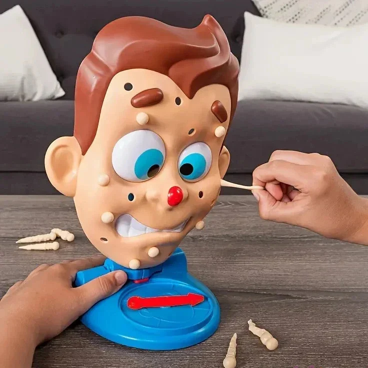 Wassersprüh-Pickel-Popping-Spiel – Lustiges Familienspiel für Kinder, Anti-Stress-Gesichts-Quetsch-Herausforderung, interaktives Eltern-Kind-Spielzeug