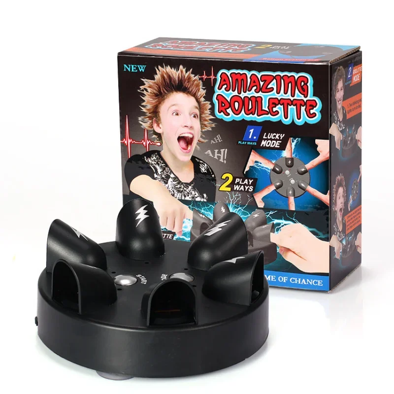 Elektrisches Lügendetektor-Spiel – Schock-Roulette-Partyspielzeug, lustige Wahrheit-oder-Pflicht-Herausforderung für Freunde, Stressabbau & Lachen