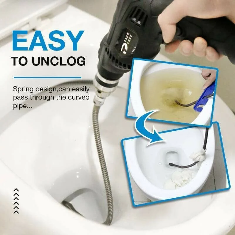FlexiClear Pro™ | Abflussspirale — Sofortige Reinigung, stressfreier Durchfluss