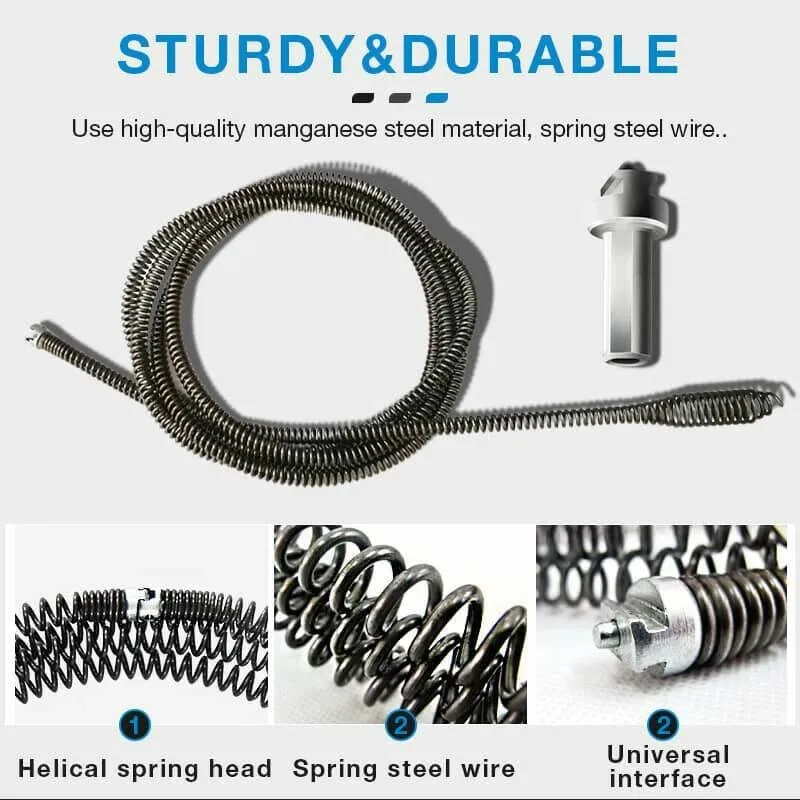 FlexiClear Pro™ | Abflussspirale — Sofortige Reinigung, stressfreier Durchfluss