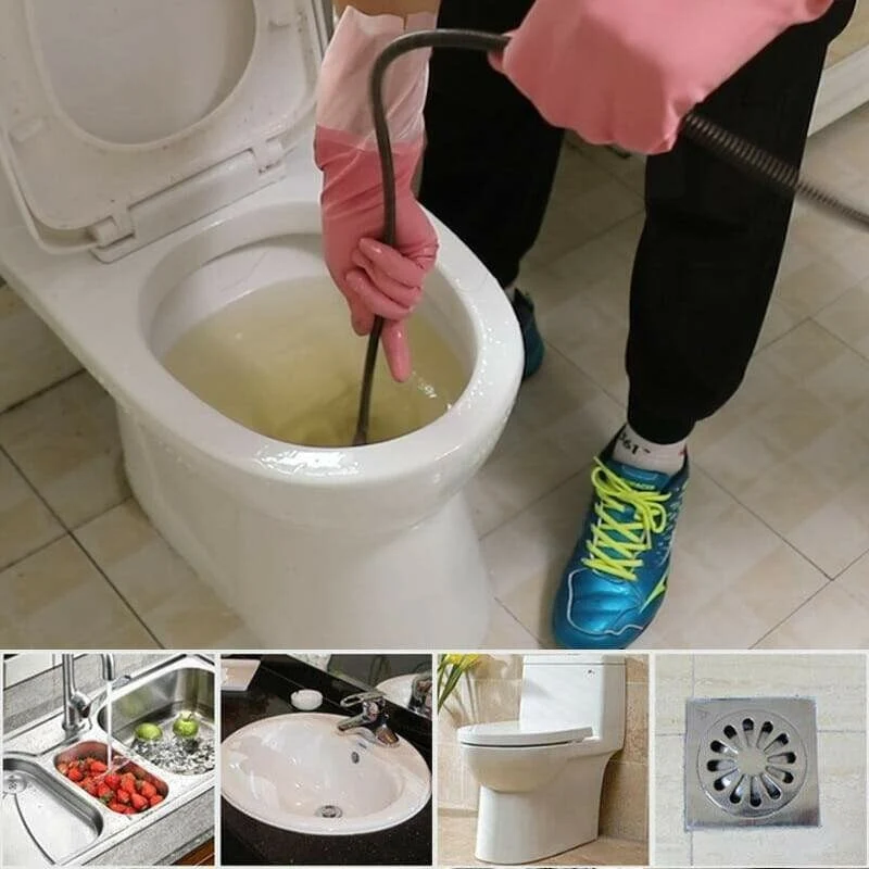 FlexiClear Pro™ | Abflussspirale — Sofortige Reinigung, stressfreier Durchfluss