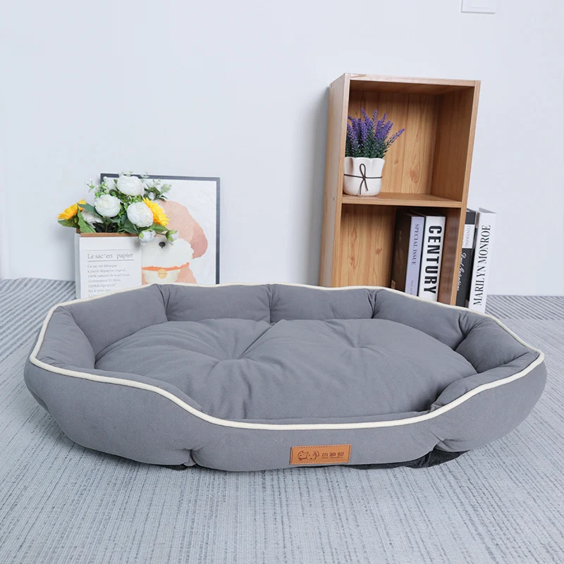 Orthopädisches gemütliches Lounge-Bett für Hunde