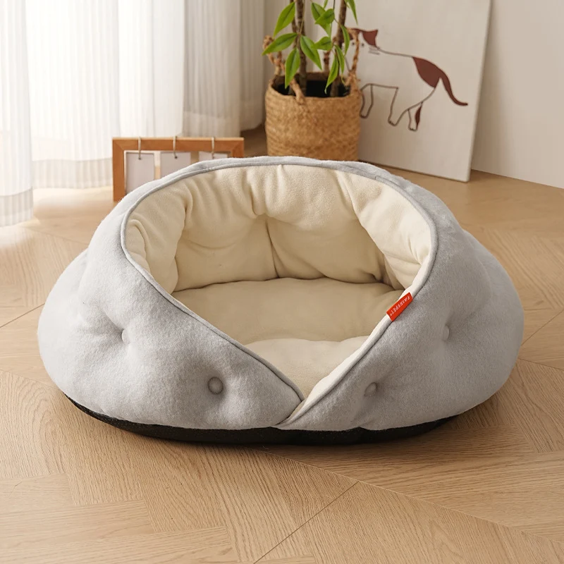 Luxuriöses Plüsch-Nest-Hundebett