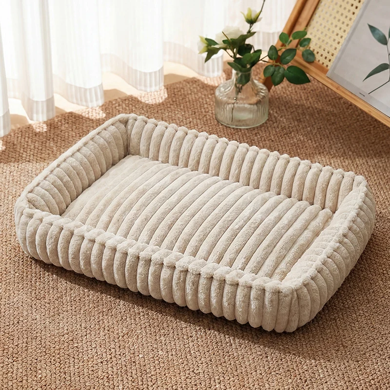 Luxuriöses Plüsch-Matratzen-Hundebett