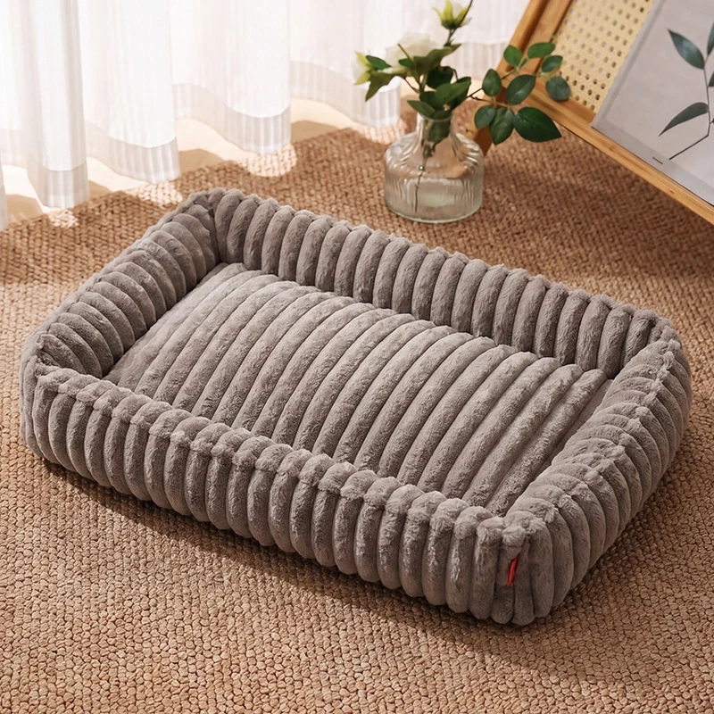 Luxuriöses Plüsch-Matratzen-Hundebett