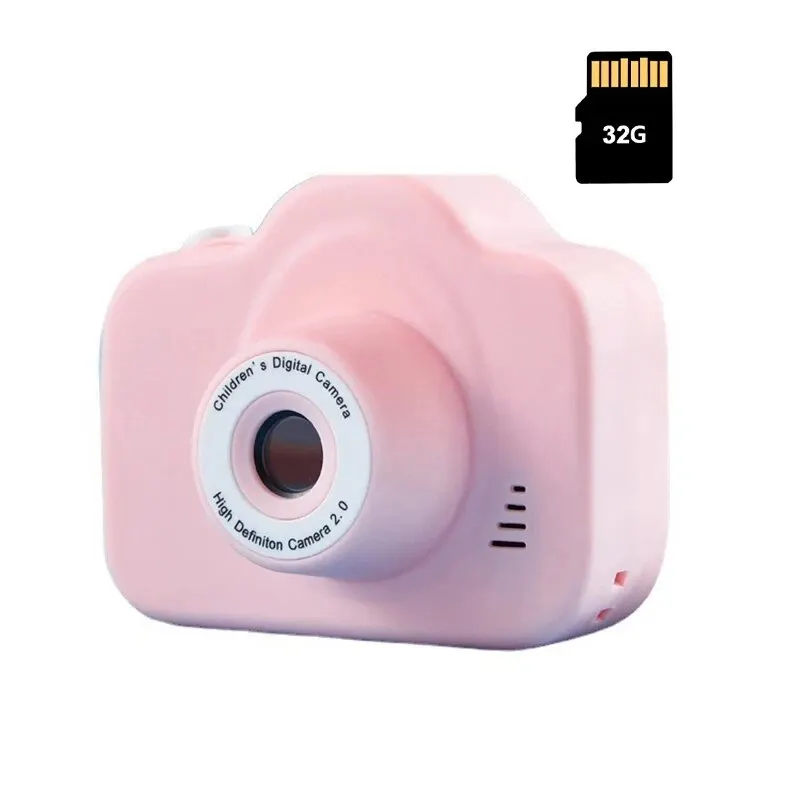 Mini HD Kinderkamera – Tragbares digitales Selfie-Fotospielzeug für Outdoor-Spaß, perfektes Weihnachtsgeschenk für Kinder