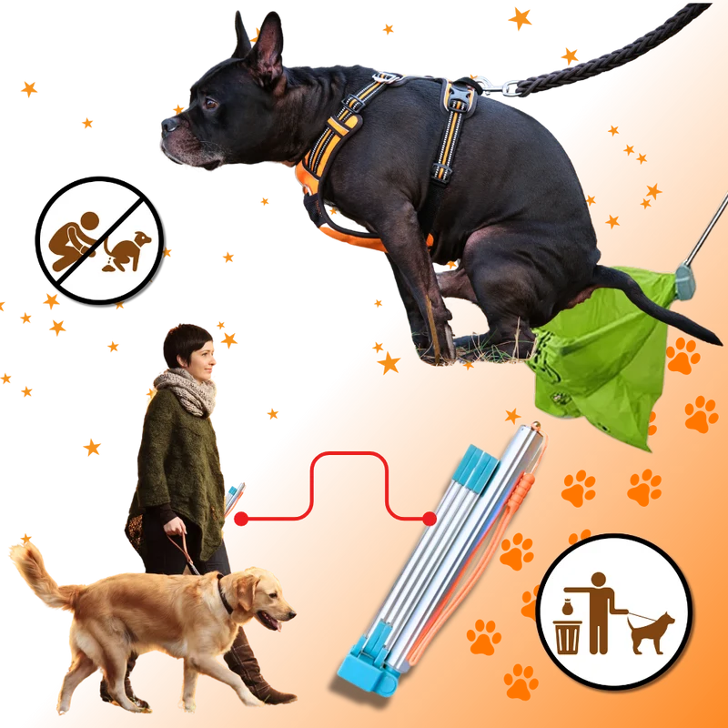 Leicht zu reinigender Hundekot-Sammler