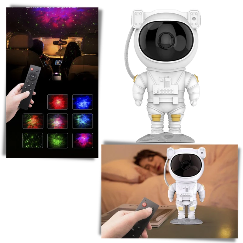 Astronauten-Projektor-Nachtlicht