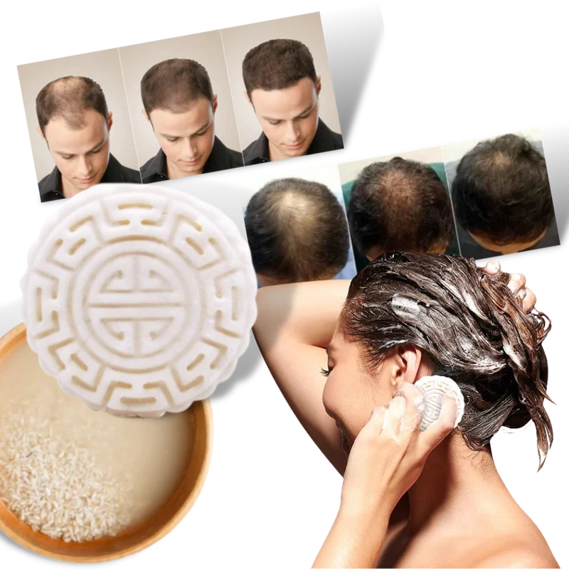Festes Reis-Shampoo & Conditioner Bar