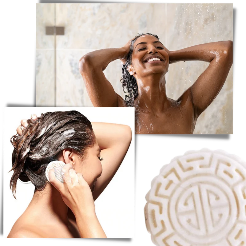 Festes Reis-Shampoo & Conditioner Bar
