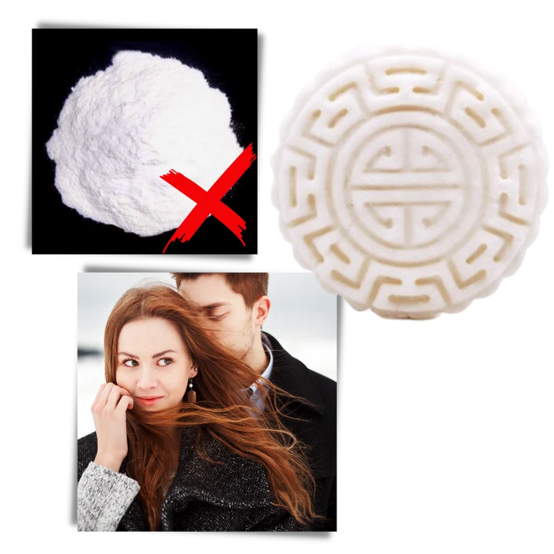 Festes Reis-Shampoo & Conditioner Bar