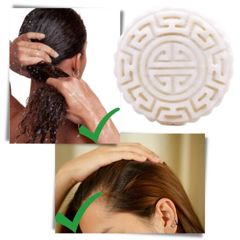 Festes Reis-Shampoo & Conditioner Bar