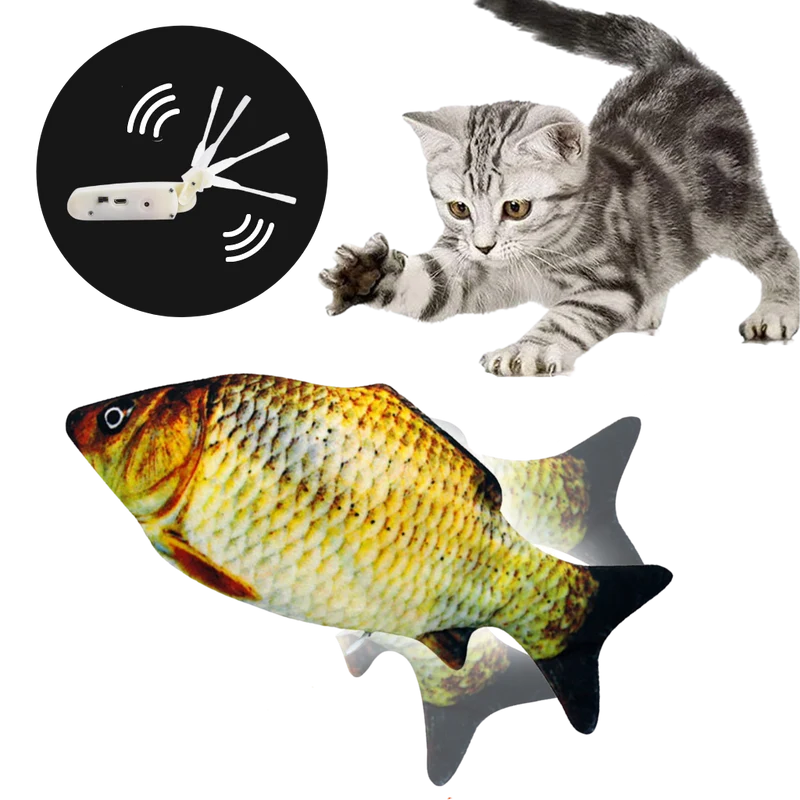Zappelnder Fisch Katzenspielzeug