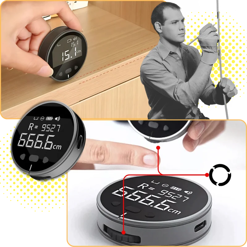 Präzises digitales Maßband