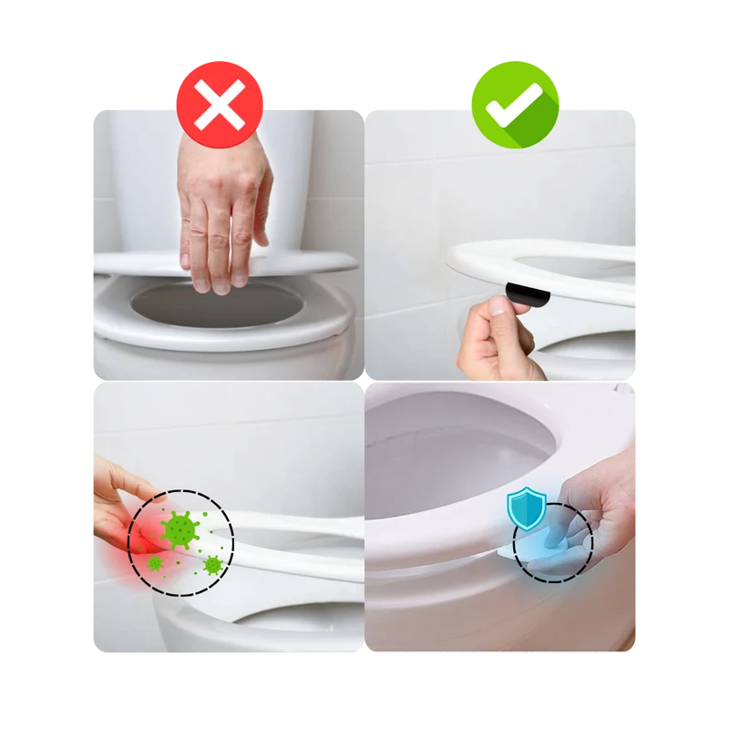 Freihändiger Toilettensitzheber