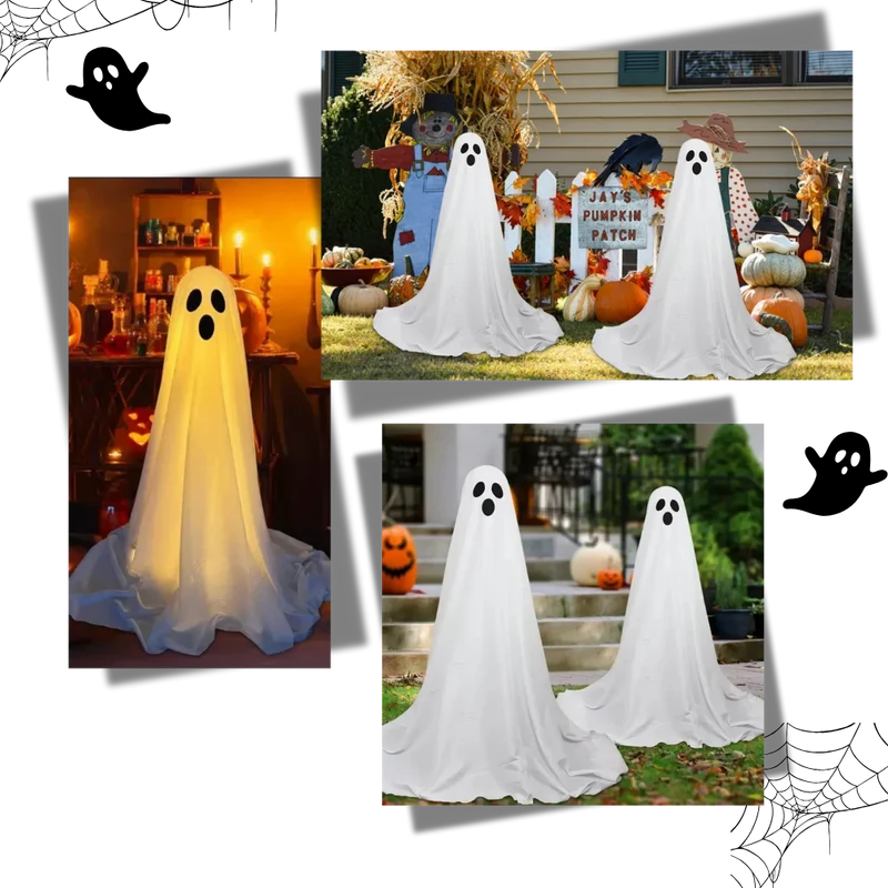 Gruselige Halloween-Geisterlichter