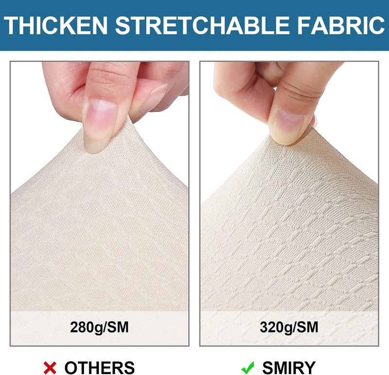 2+2 GRATIS | SeatShield™ | Elastische Jacquard-Stuhlhussen für stilvollen Schutz & perfekte Passform