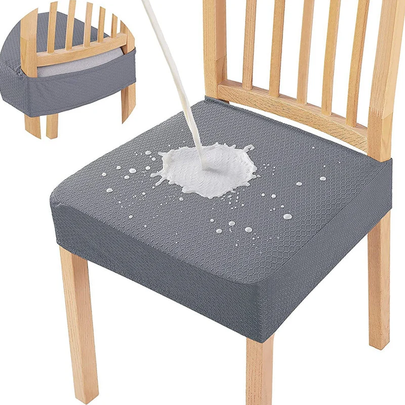 2+2 GRATIS | SeatShield™ | Elastische Jacquard-Stuhlhussen für stilvollen Schutz & perfekte Passform