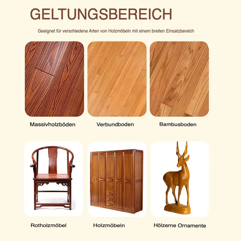 WoodCare™ | Natürliches Bienenwachs für Holzpflege (2er-Set)