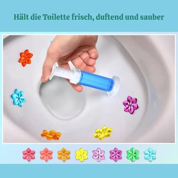 FreshBloom™ | Toiletten Gel-Stempel Set – 12 Stück