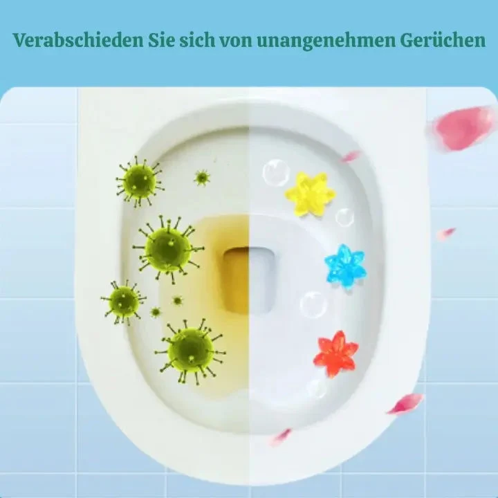FreshBloom™ | Toiletten Gel-Stempel Set – 12 Stück