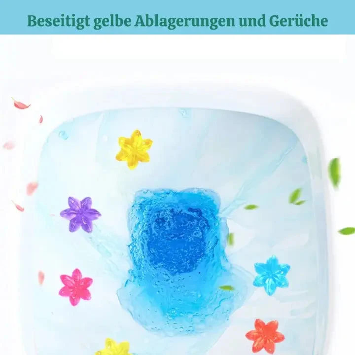 FreshBloom™ | Toiletten Gel-Stempel Set – 12 Stück