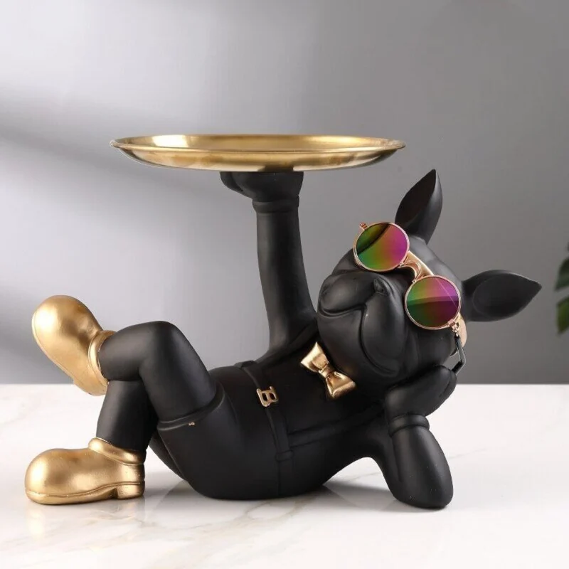 Skanto Bulldoggen-Skulptur