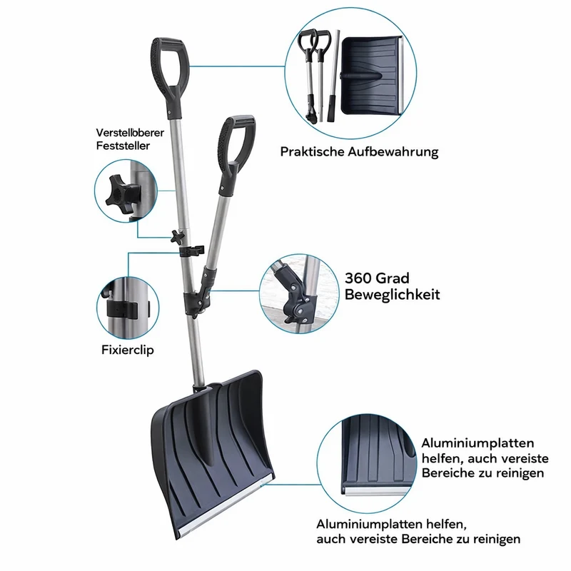 FrostGuard™ | Schneeräumen ohne Rückenschmerzen für kraftvolle, schmerzfreie Wintertage