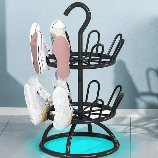 50% RABATT | StackStep™ | Platzsparendes Schuhregal für Balkon, Outdoor & Zuhause