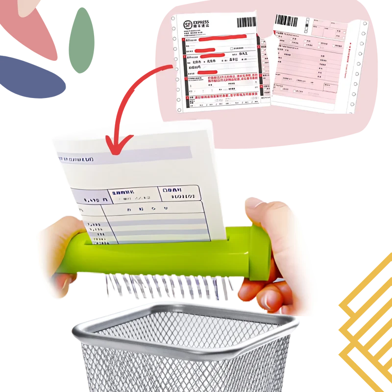 Manueller tragbarer Aktenvernichter