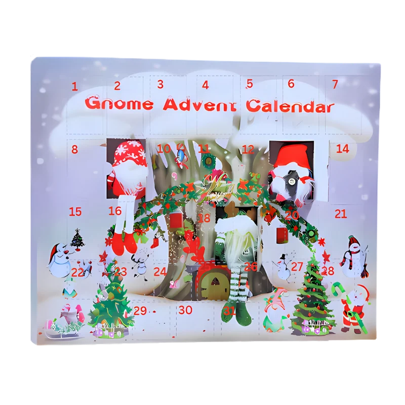 Elfenkalender mit 31-Tage-Countdown