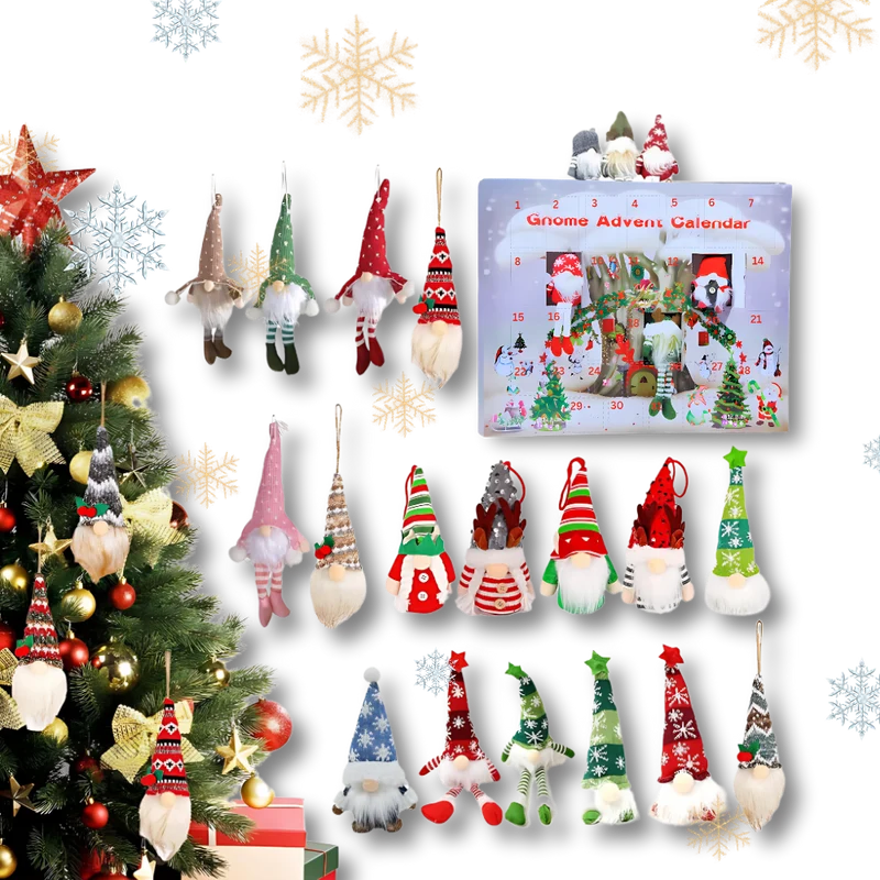Elfenkalender mit 31-Tage-Countdown