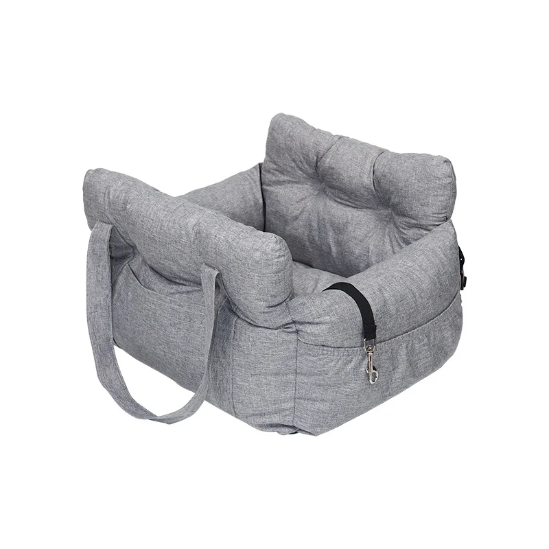 Bequemes Gingham Welpensofa Hundebett
