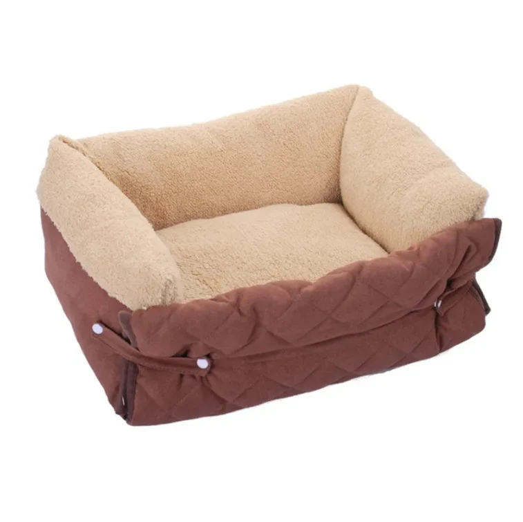 Gestepptes orthopädisches Sofa-Hundebett