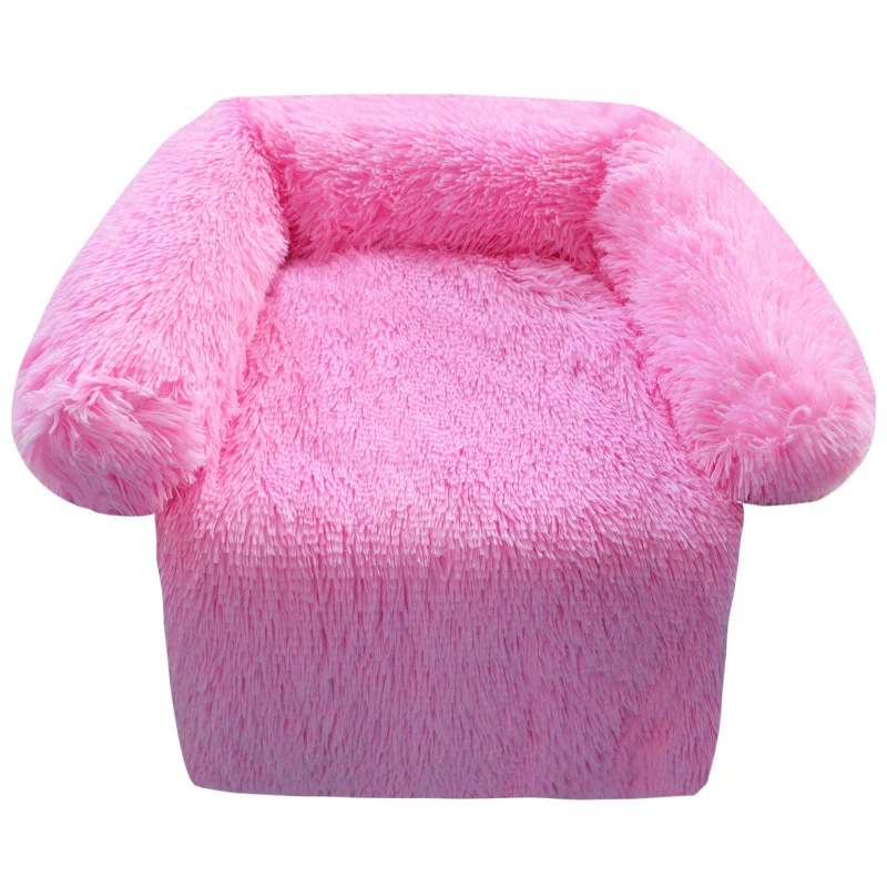 Flauschiger Loungesessel Hundebett