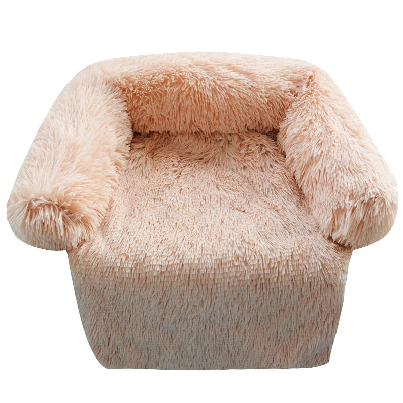 Flauschiger Loungesessel Hundebett