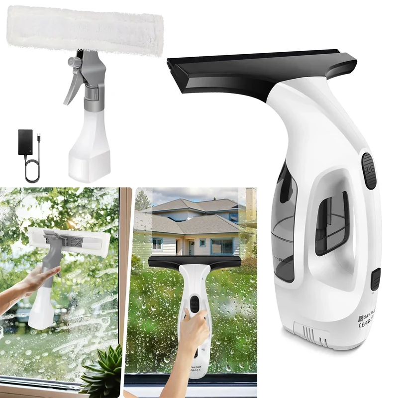 50% RABATT | WindoVac™ | Kabelloser Fensterreiniger mit Saugfunktion | streifenfrei in Minuten