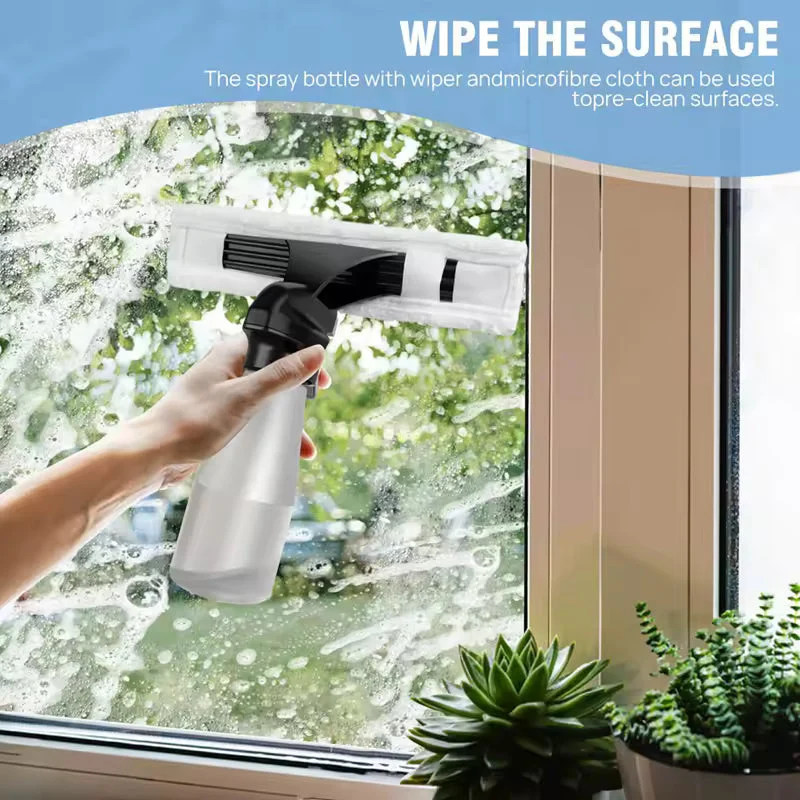 50% RABATT | WindoVac™ | Kabelloser Fensterreiniger mit Saugfunktion | streifenfrei in Minuten
