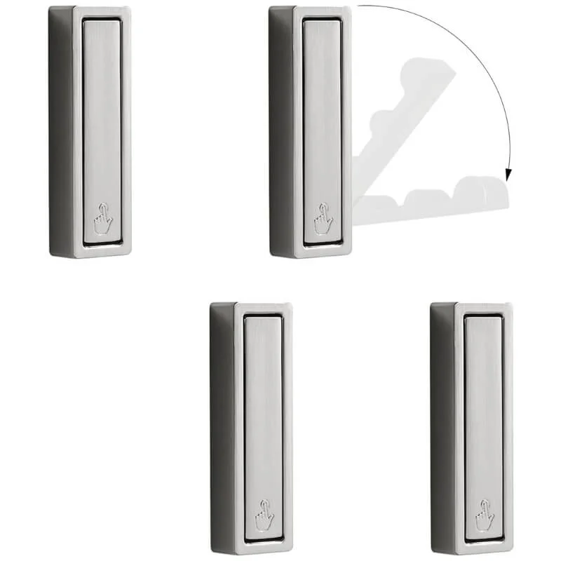 2+2 GRATIS | EvoHook™ | Faltbarer Wandhaken aus Zinklegierung | Stabil bis 25 kg | platzsparende Aufbewahrung