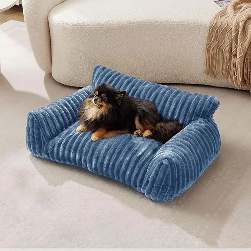 Weiches Plüsch Lounge Hundebett