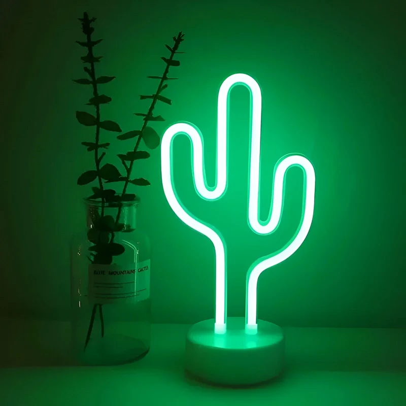 Skanto Light - Neon-Schild mit Sockel für Zuhause und Bar