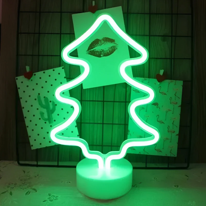 Skanto Light - Neon-Schild mit Sockel für Zuhause und Bar