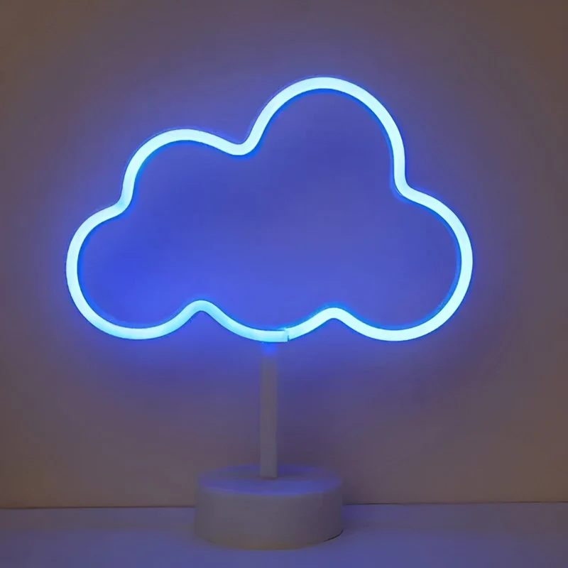 Skanto Light - Neon-Schild mit Sockel für Zuhause und Bar