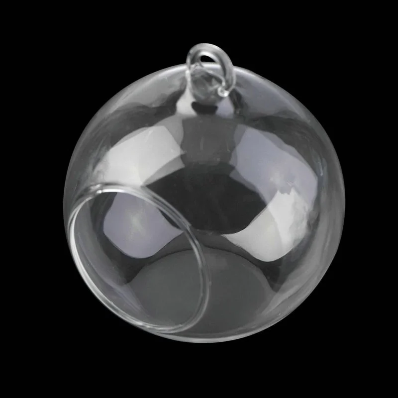 Skanto Glaskugelvase Blumenpflanze Topf Kreativer Glasbehälter Home Office Dekoration Home Tischdeko Raum Glasvasen