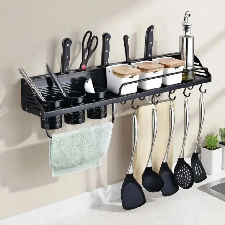 KitchenFlow™ | Küchenwandregal – praktischer Organizer für mehr Ordnung